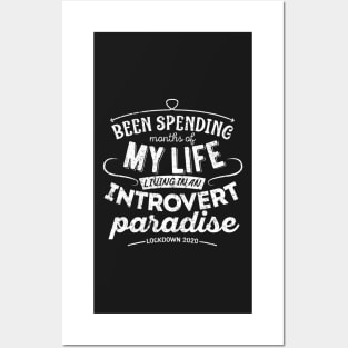 Introvert Paradise Posters and Art